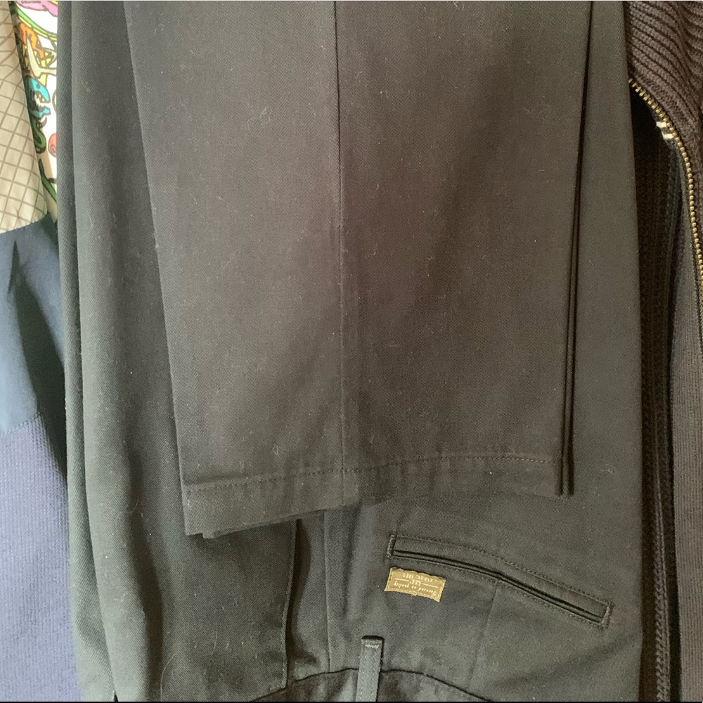 Black Mens dress pants